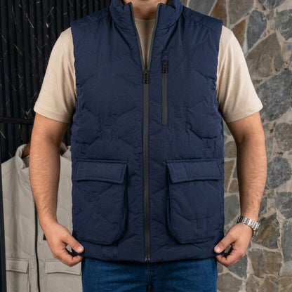 Gilet Homme Multi-Poches – Style Premium