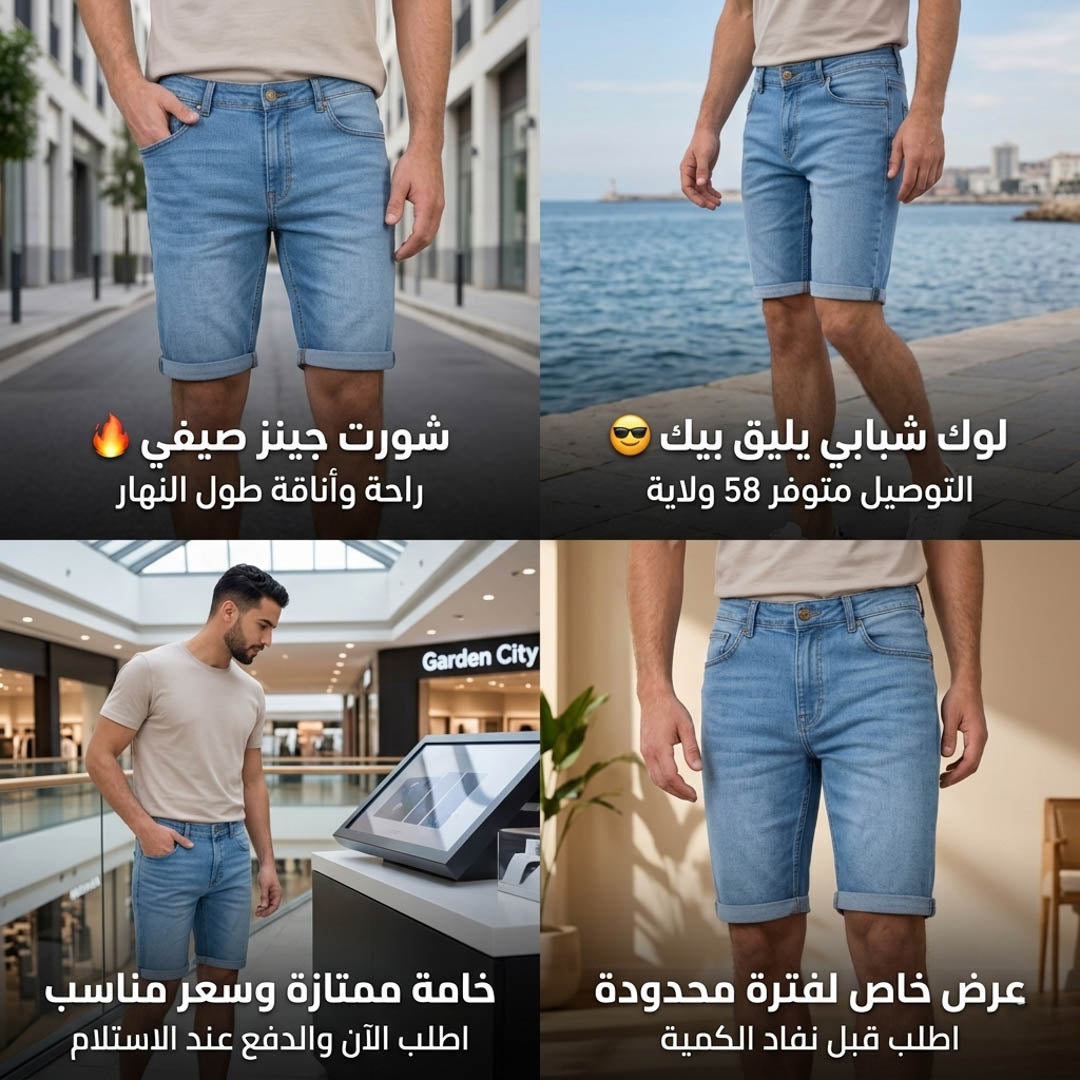 Short Jean Pour Été 2026