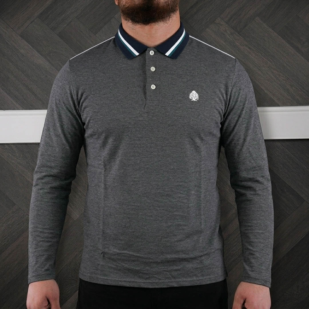 Springfield Polo Homme Manches Longues