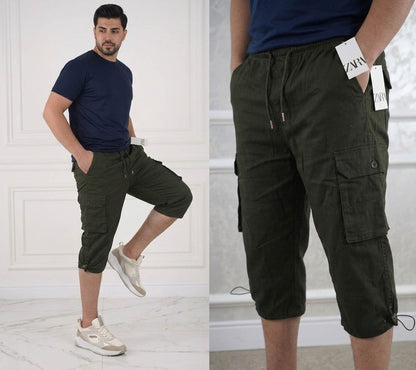 Pantacourt Élastique Multi Poche