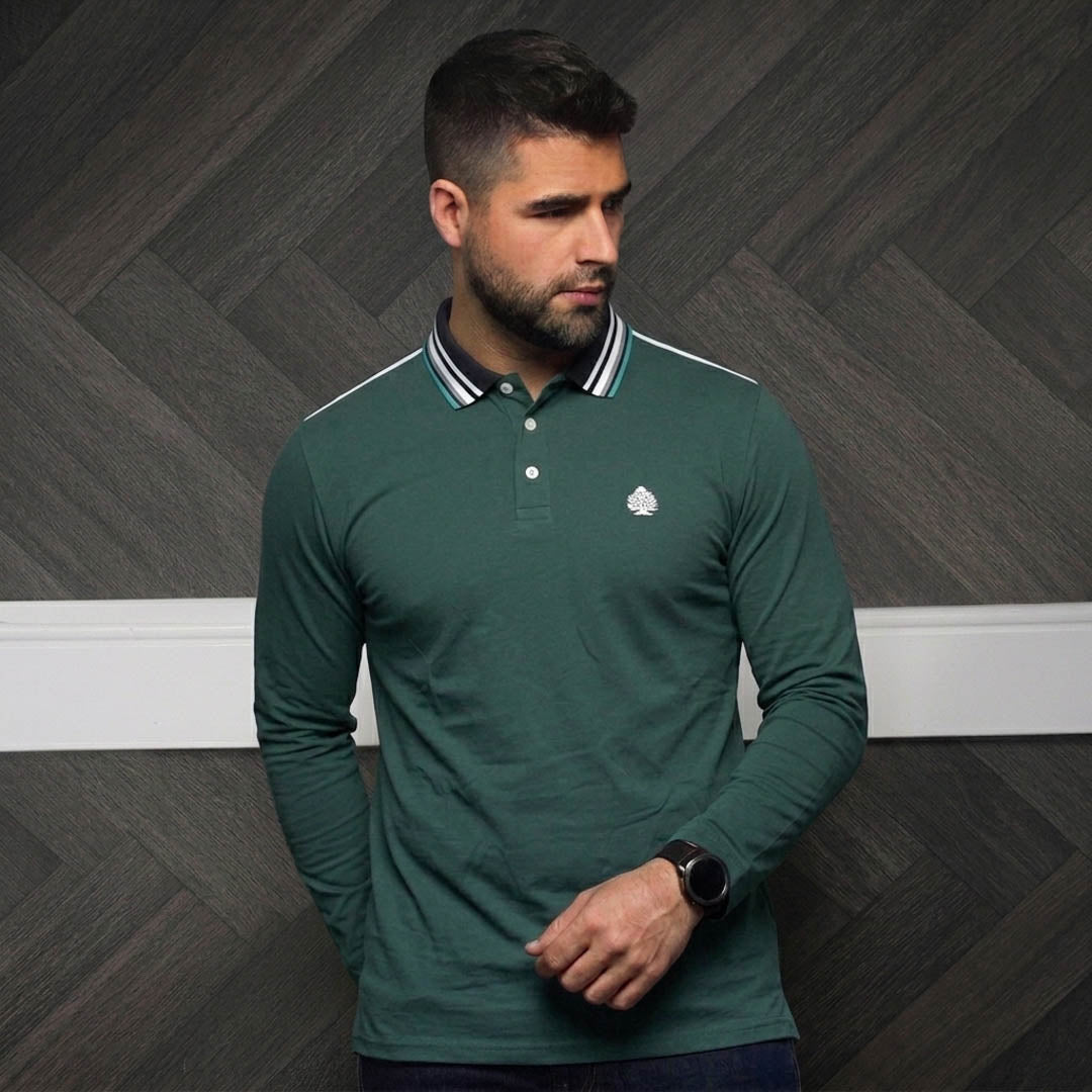 Springfield Polo Homme Manches Longues