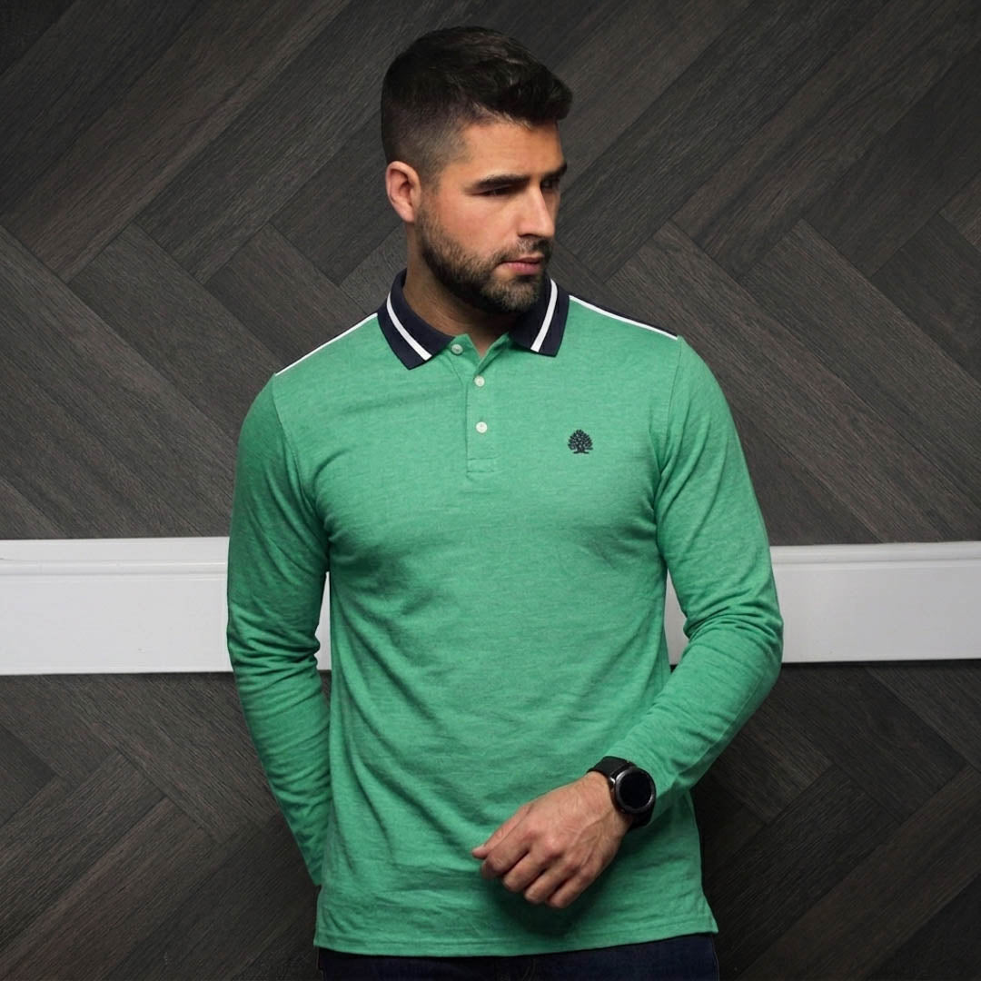 Springfield Polo Homme Manches Longues