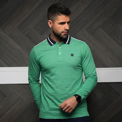 Springfield Polo Homme Manches Longues