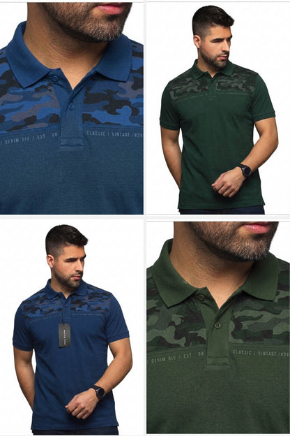 Polo Casual Respirant Pour Homme