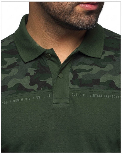 Polo Casual Respirant Pour Homme