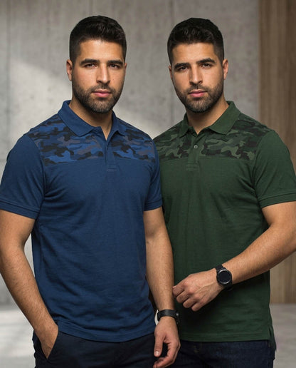 Polo Casual Respirant Pour Homme