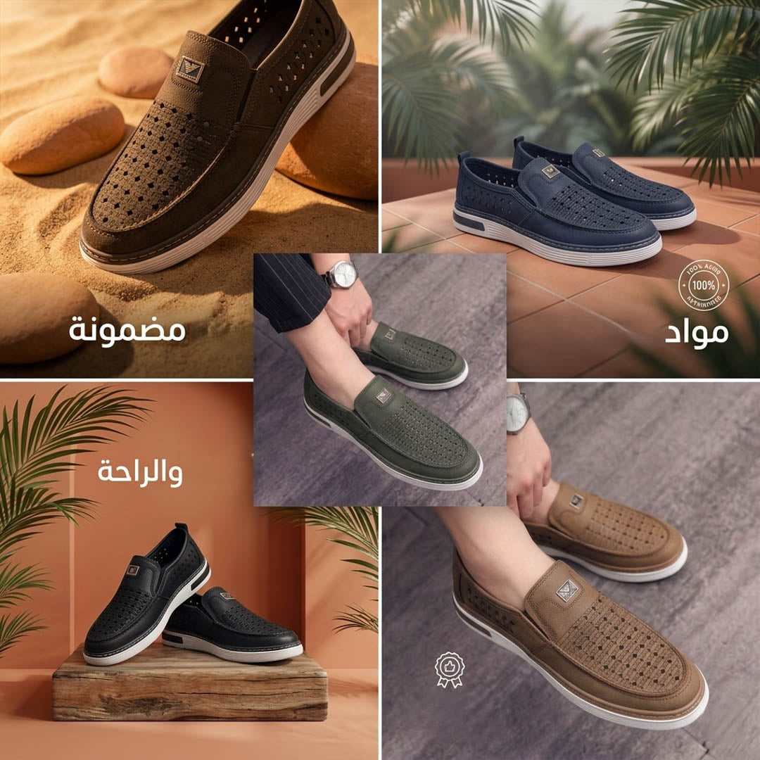 Chaussure Homme Respirante & Élégante