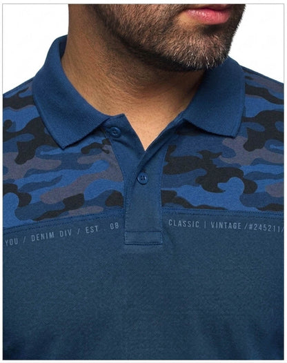 Polo Casual Respirant Pour Homme