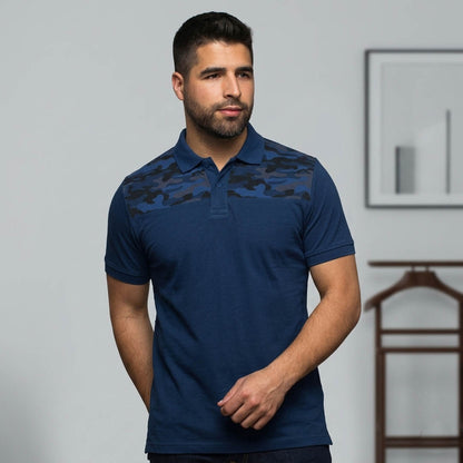 Polo Casual Respirant Pour Homme