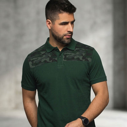 Polo Casual Respirant Pour Homme