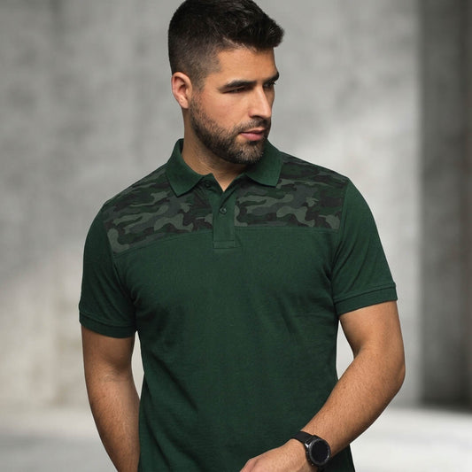 Polo Casual Respirant Pour Homme