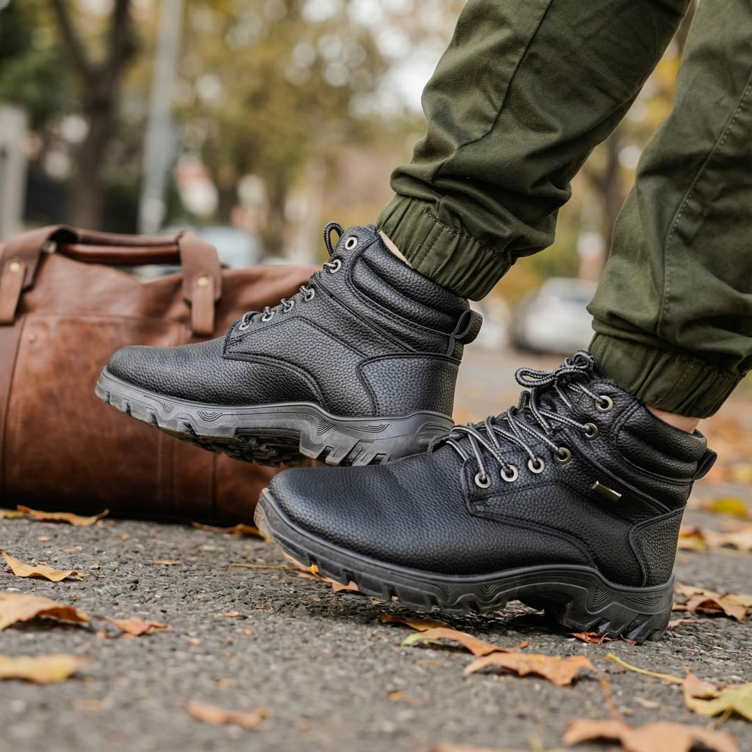 Godasse Cuir Imperméable