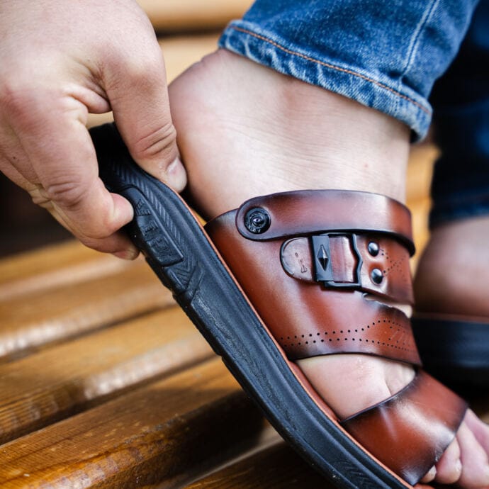 ⁦Sandal 3 bande 100% Orthopédique⁩ - الصورة ⁦7⁩