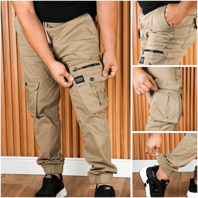Pantalon cargo Pull & Bear Original quality